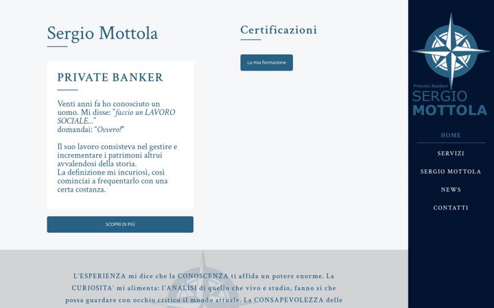 Screenshot of sergiomottola.net