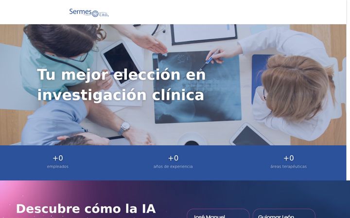 Screenshot of sermescro.com