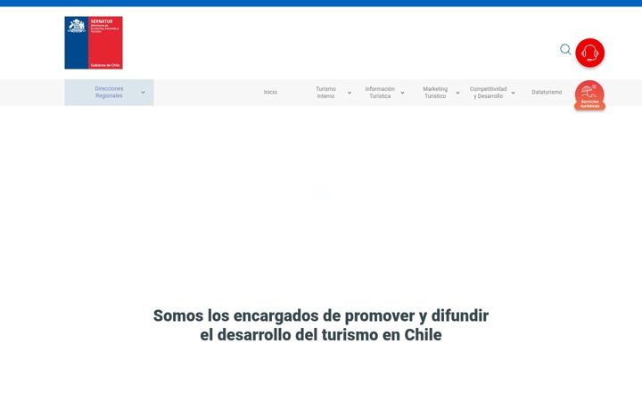 Screenshot of sernatur.cl