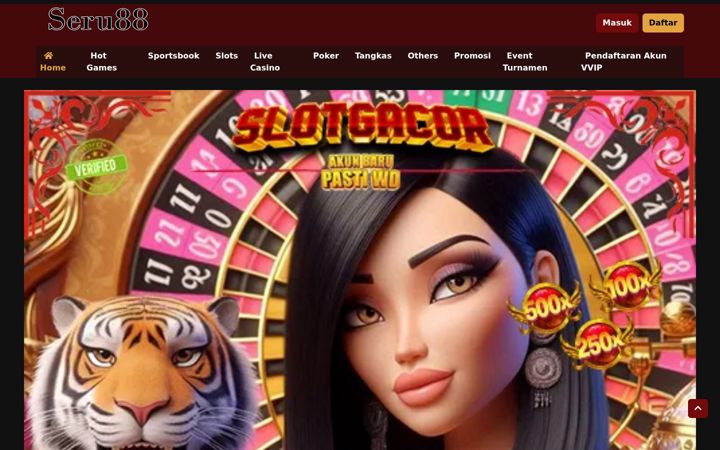 Képernyőkép: seru88slot.com