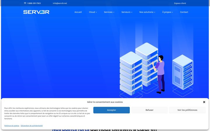 Screenshot of serv3r.net