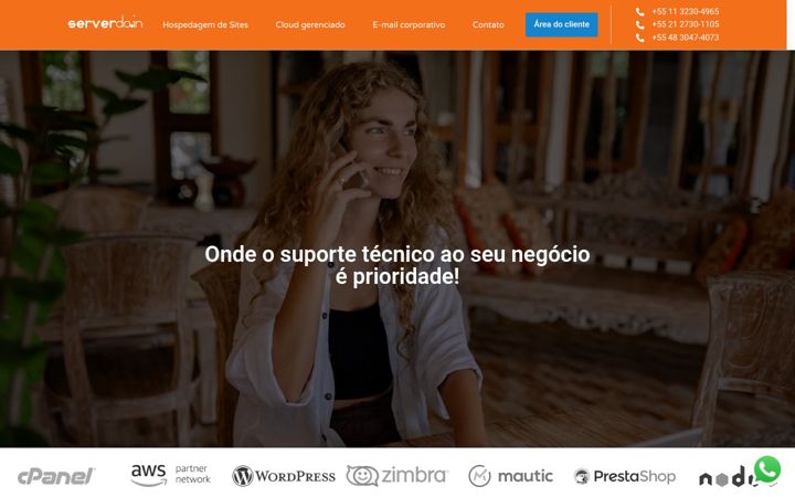Screenshot of serverdo.in