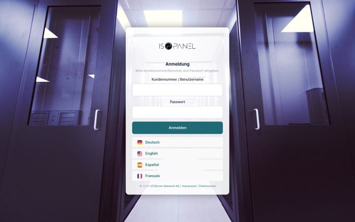 Екранна снимка на servermanager.app