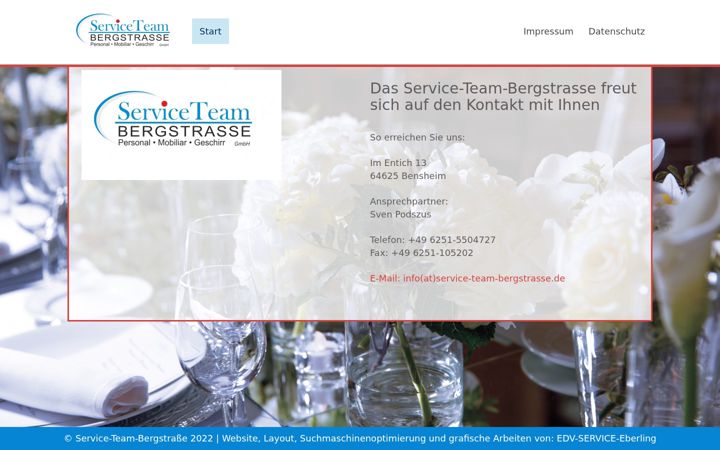 Screenshot of service-team-bergstrasse.de
