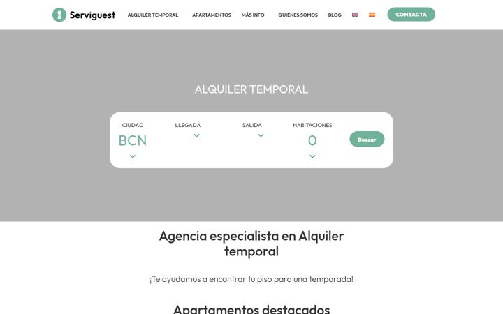 Екранна снимка на serviguest.com
