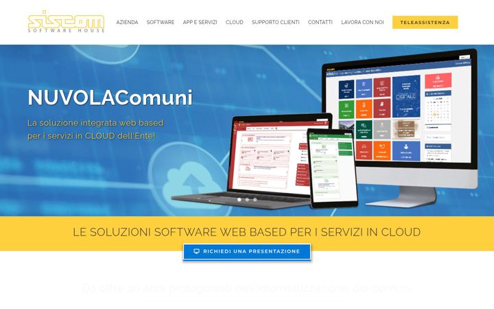 Screenshot of servizipubblicaamministrazione.it