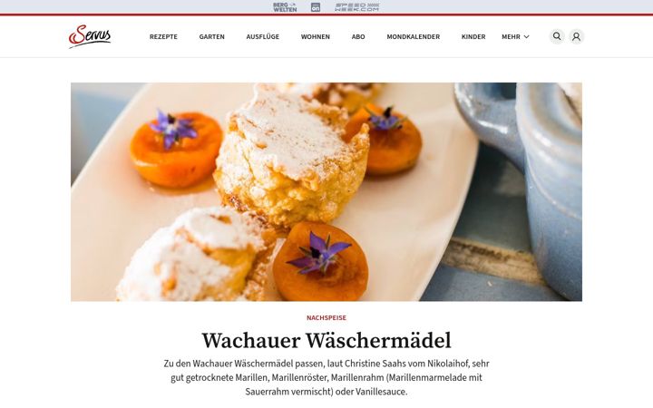 Screenshot of servus.com