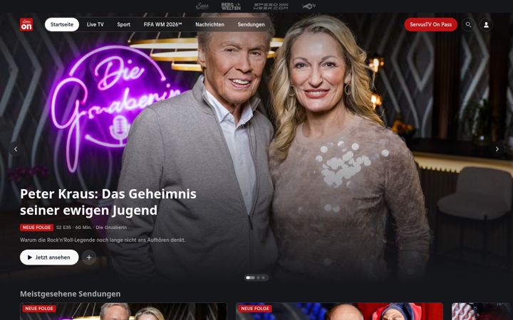 Ekrano kopija servustv.com