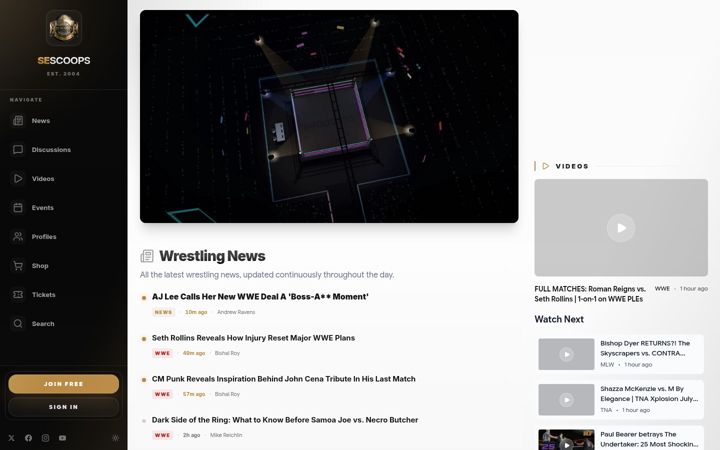 Screenshot of sescoops.com