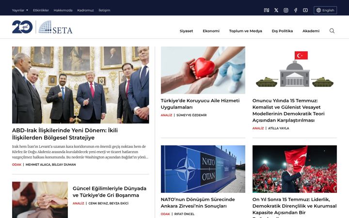 Screenshot of setav.org