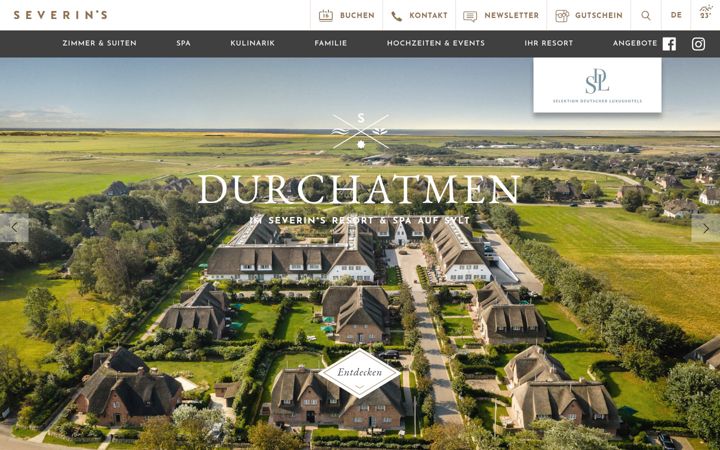 Skærmbillede af severins-sylt.de