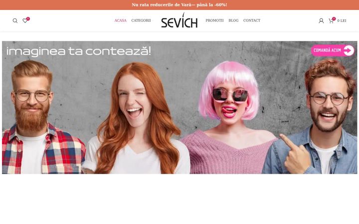 Screenshot van sevich.ro