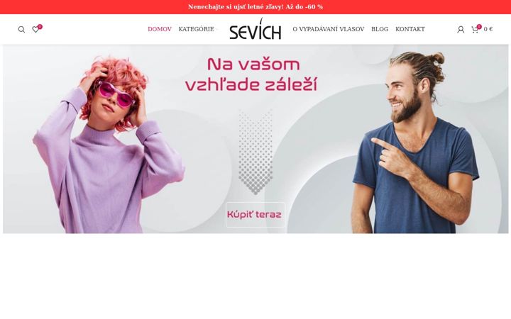 Screenshot von sevich.sk