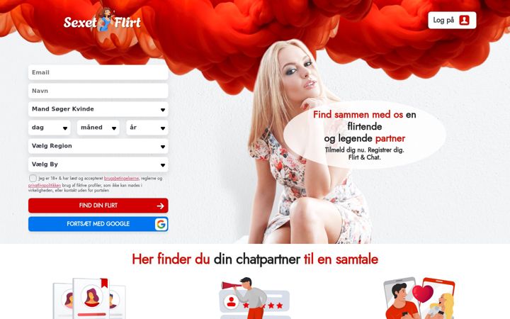 Screenshot of sexetflirt.com