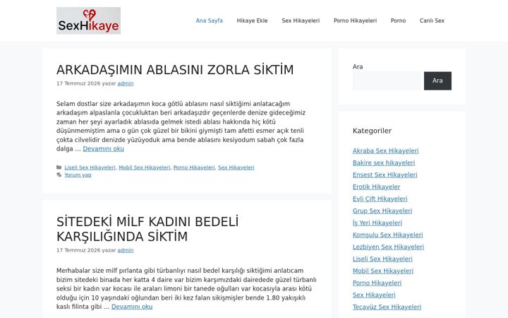 Screenshot of sexhikayeleri3.online