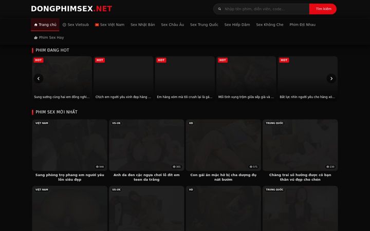 Skärmbild av sexngan.com