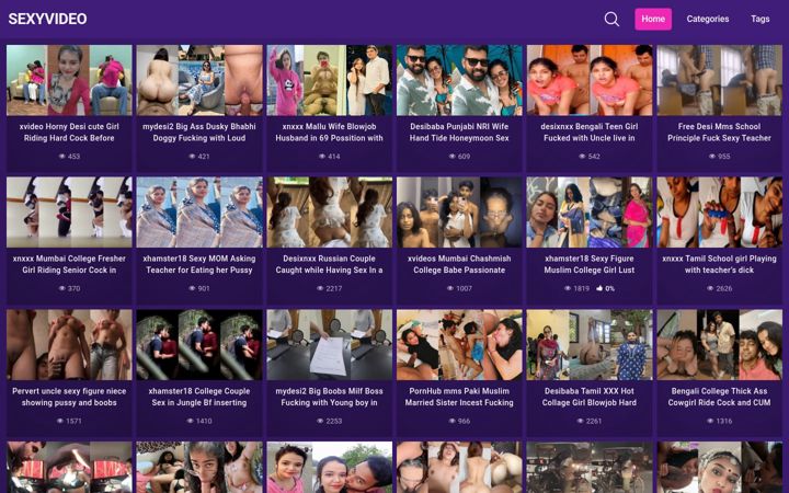 Screenshot of sexyvideo.com.co