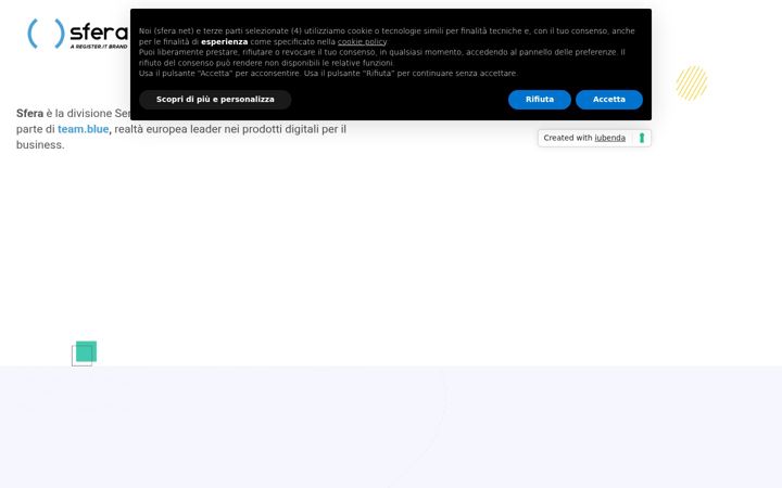 Screenshot του sfera.net