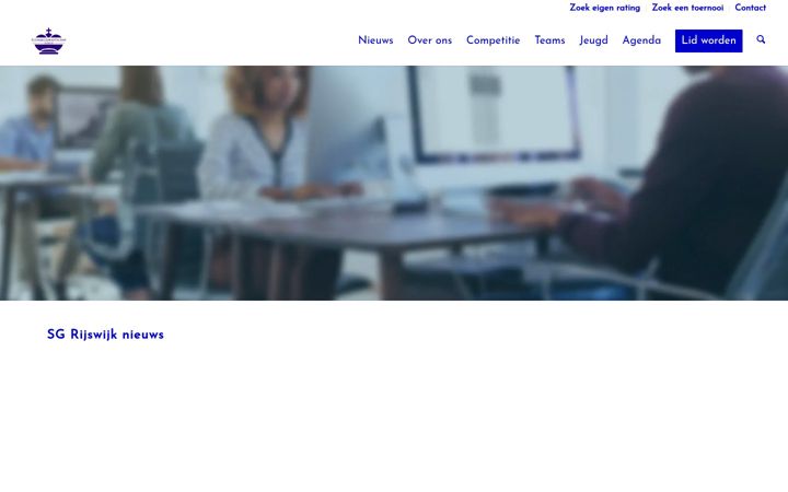 Screenshot ta' sg-rijswijk.nl