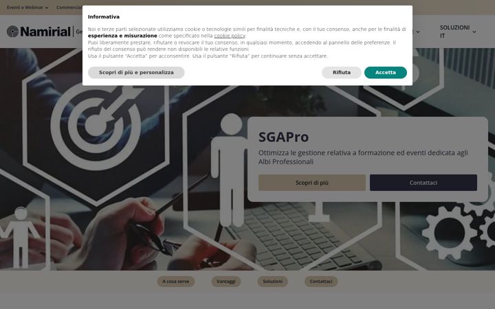 Screenshot di sgapro.it