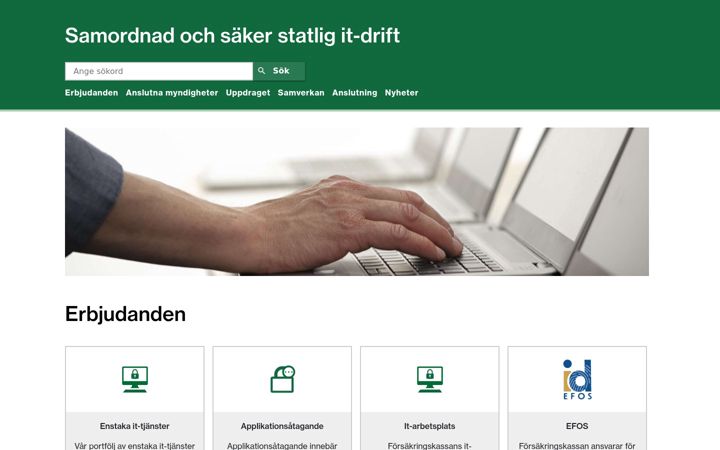 Screenshot of sgit.se
