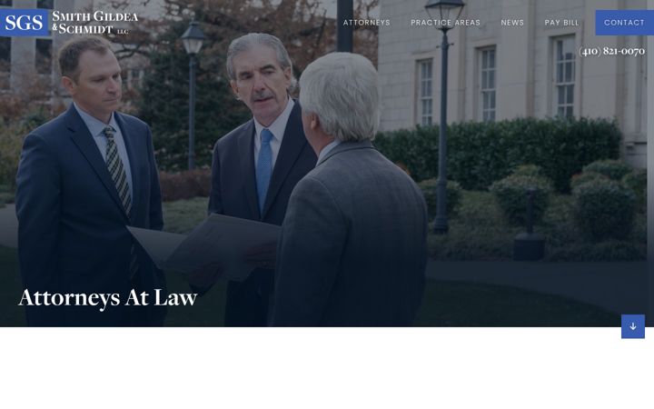 Screenshot of sgs-law.com