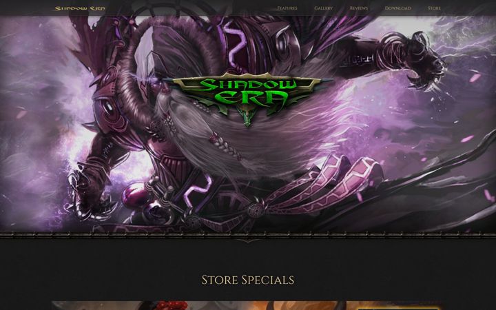 Screenshot of shadowera.com