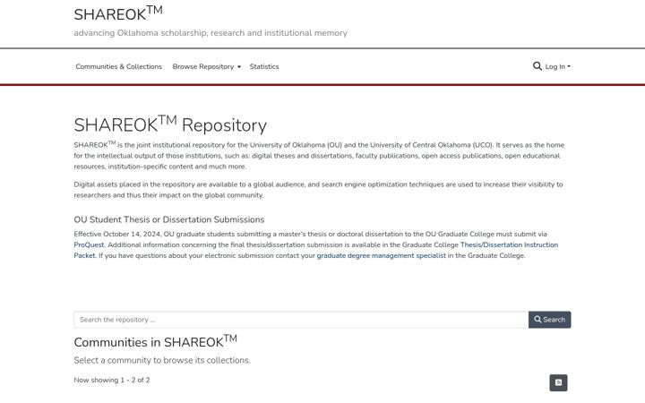 Screenshot του shareok.org