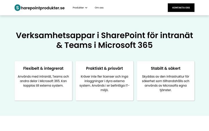 sharepointprodukter.se