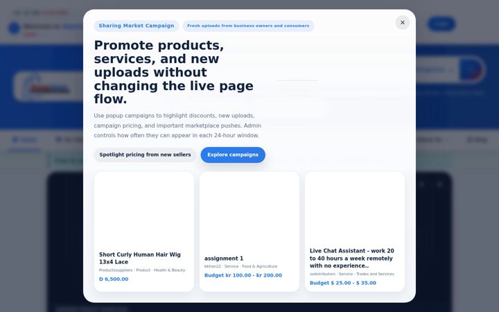 Ekrano kopija sharing-market.com