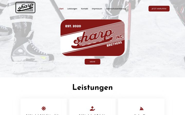 Skærmbillede af sharpbrosinc.de