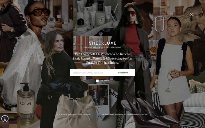 Screenshot of sheerluxe.com