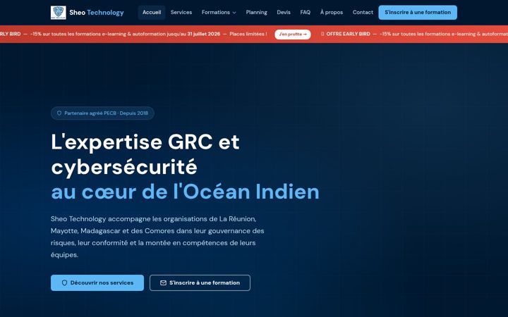 Screenshot di sheo-tech.fr