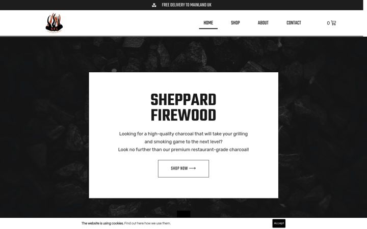 Zrzut ekranu sheppardfirewoodltd.co.uk