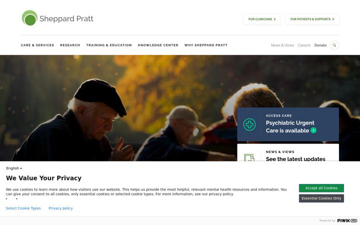 Screenshot of sheppardpratt.org