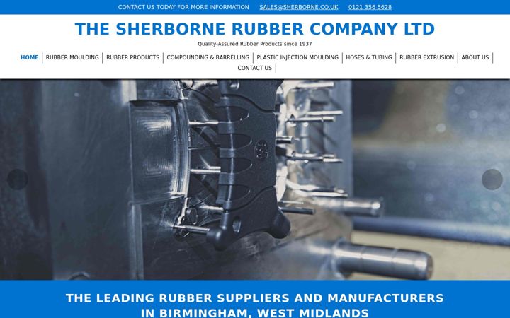 Screenshot of sherborne.co.uk