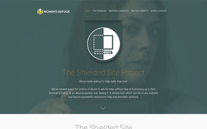 Screenshot of shielded.co.nz