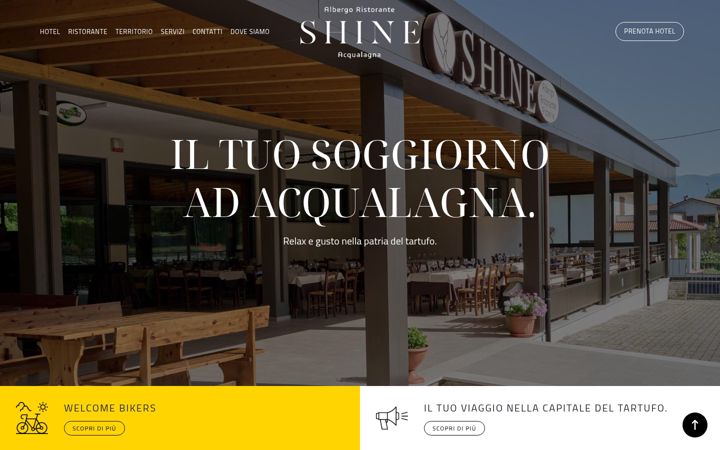 Ekrano kopija shineacqualagna.it