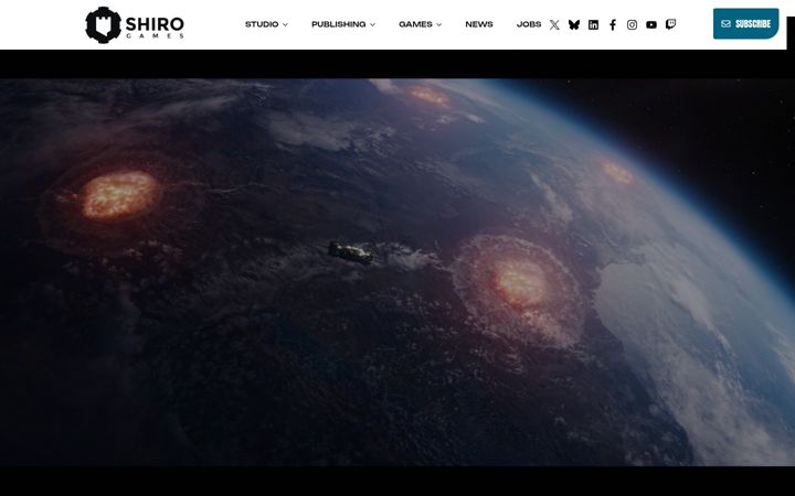 Screenshot of shirogames.com