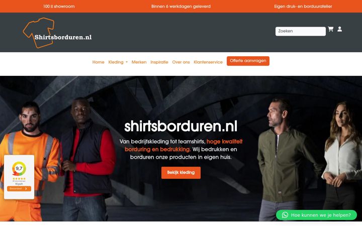 Ekrānuzņēmums no shirtsborduren.nl