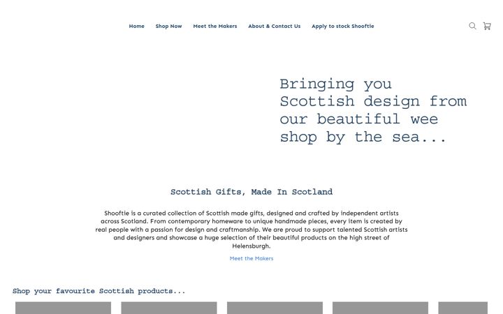 Skärmbild av shooftie.co.uk