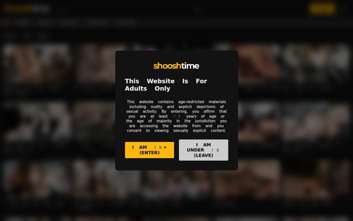 Screenshot of shooshtime.com
