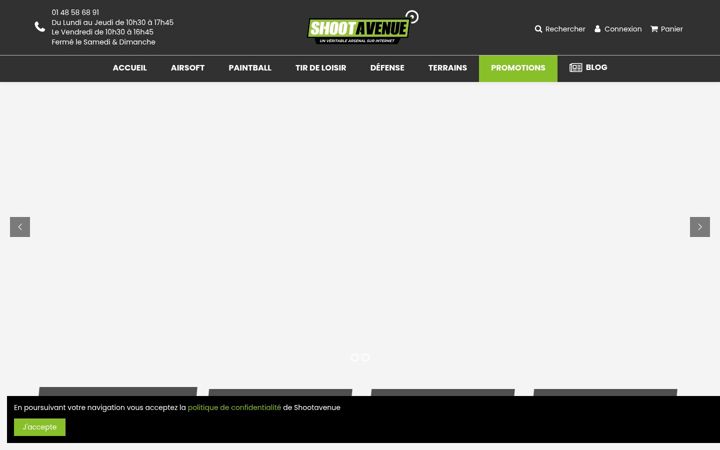 Screenshot of shootavenue.com
