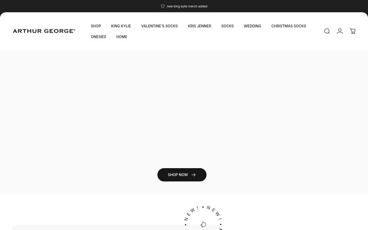 Screenshot of shoparthurgeorge.com