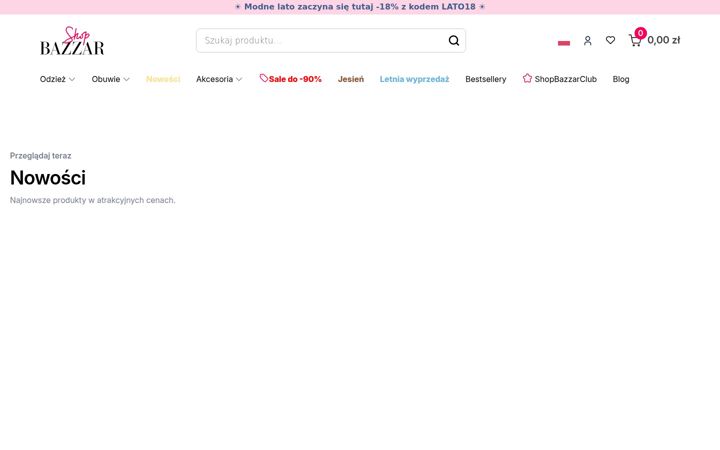 Skjermbilde av shopbazzar.com.pl
