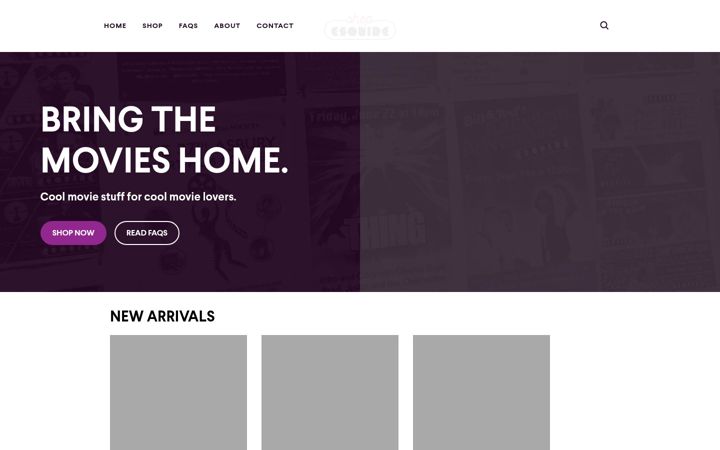 Screenshot of shopesquire.com