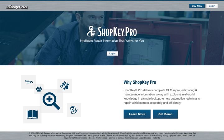 Screenshot of shopkeypro.com