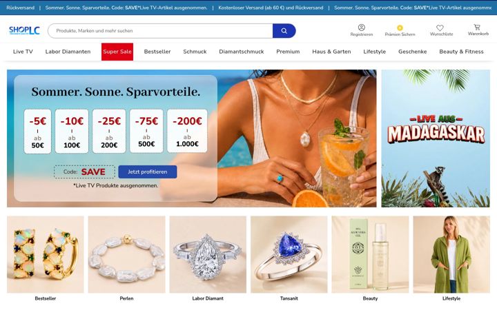 Screenshot of shoplc.de