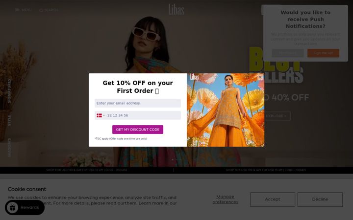Screenshot του shoplibas.com