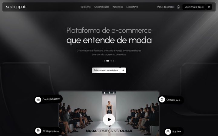 Screenshot of shoppub.io